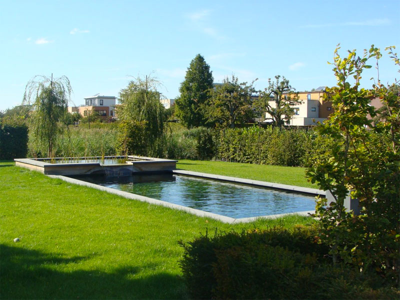 Waterwel laat zien dat een natuurlijke zwemvijver ook strak en modern kan zijn. | Bron: Bron: Waterwel.nl