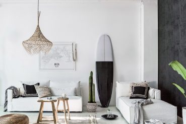 surfboard-woonkamer