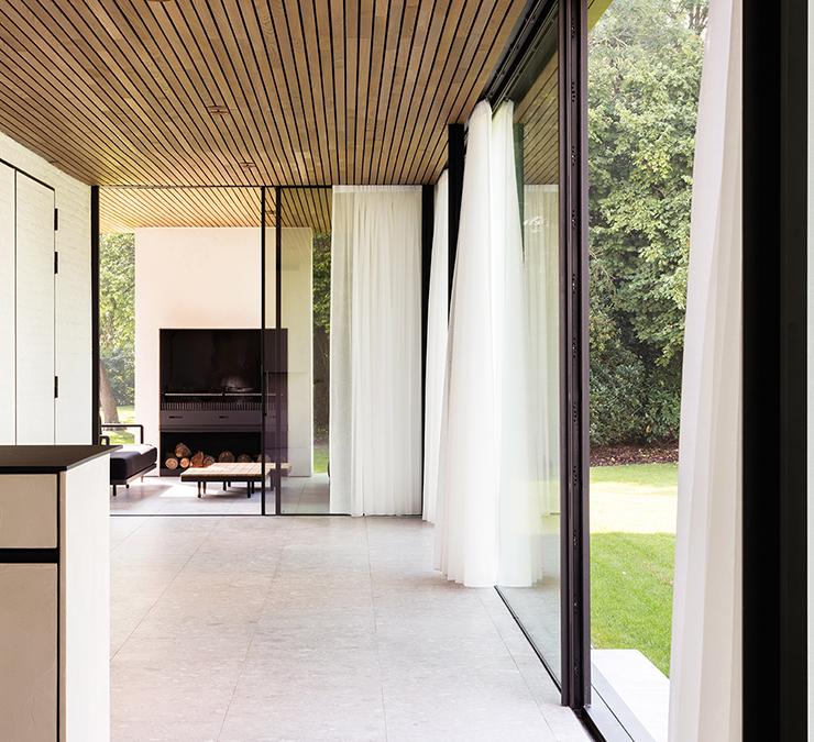 thermisch essen houten plafond