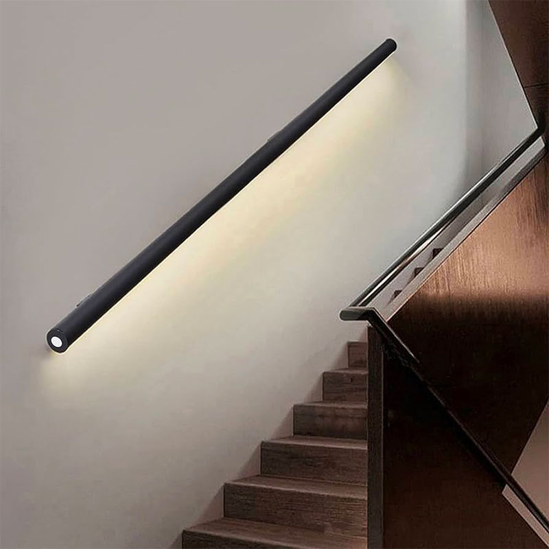 trapverlichting ideeen trapleuning met verlichting