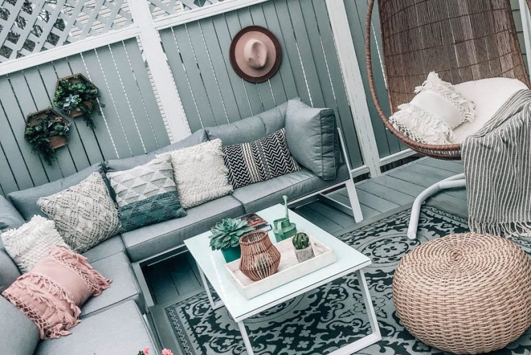 tuin ideeën loungetuin loungeset