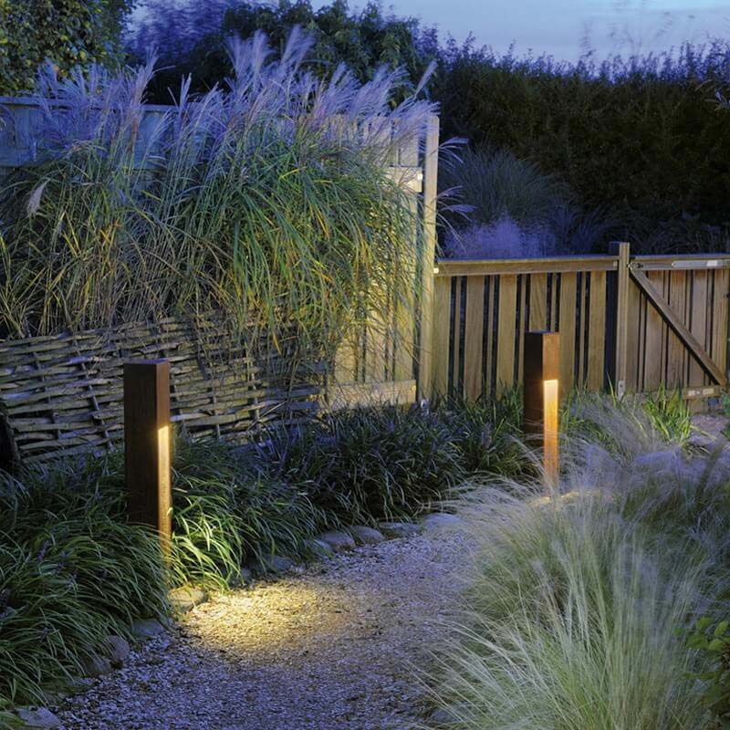 tuinverlichting inspiratie paaltjes