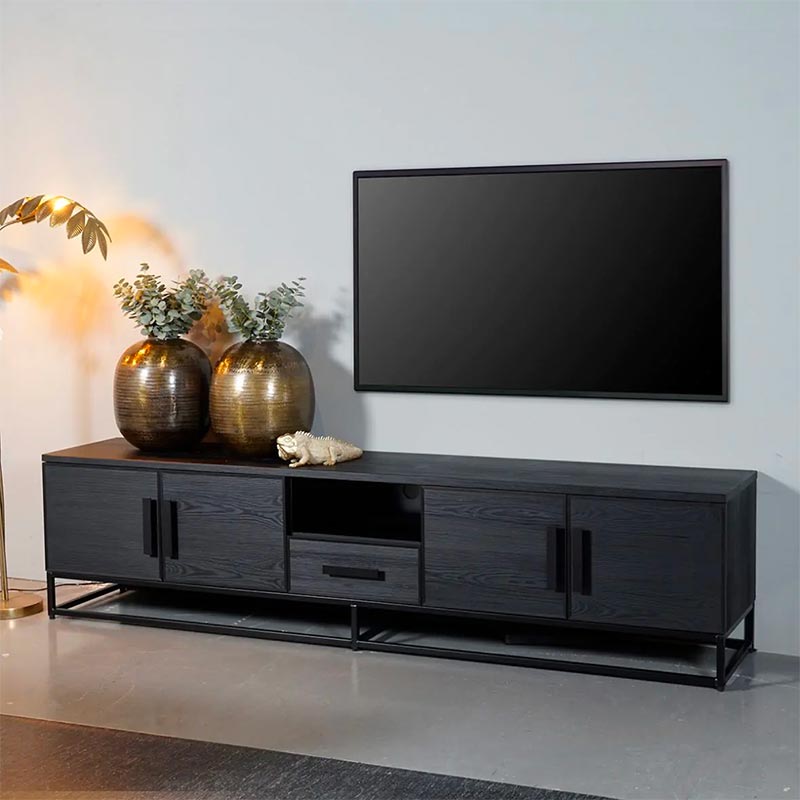 tv-meubel newton industriele woonkamer