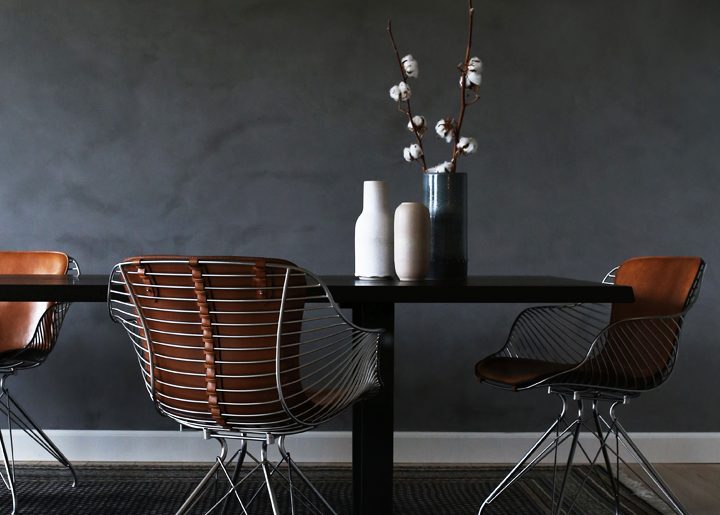 Vintage eetkamerstoelen