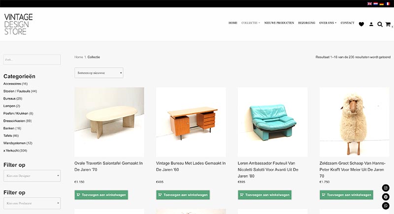 vintage meubels webshops vintagedesignstore