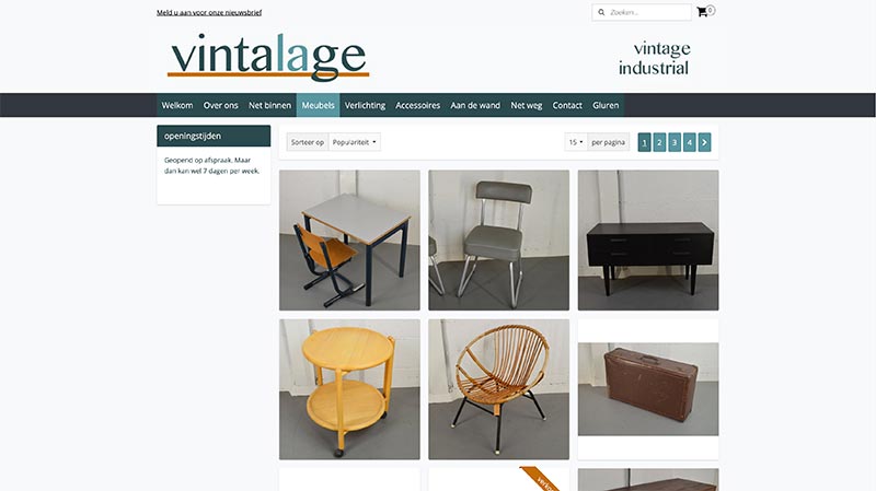 vintage meubels webshops vintalage