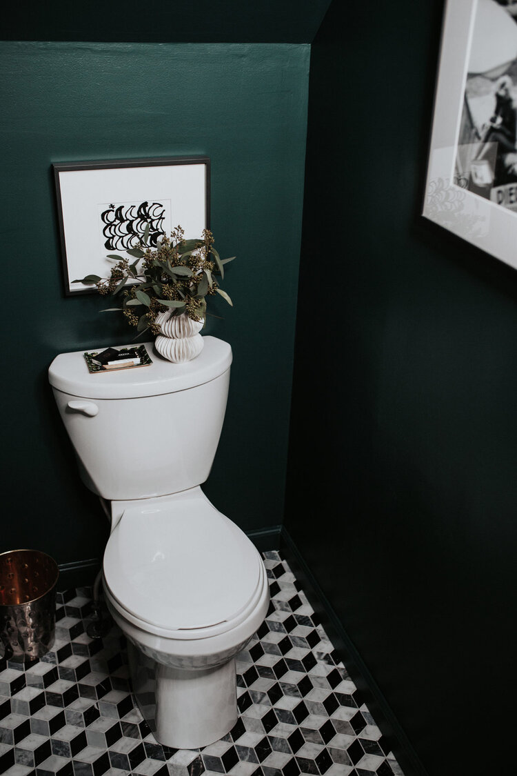 vintage toilet staande wc pot