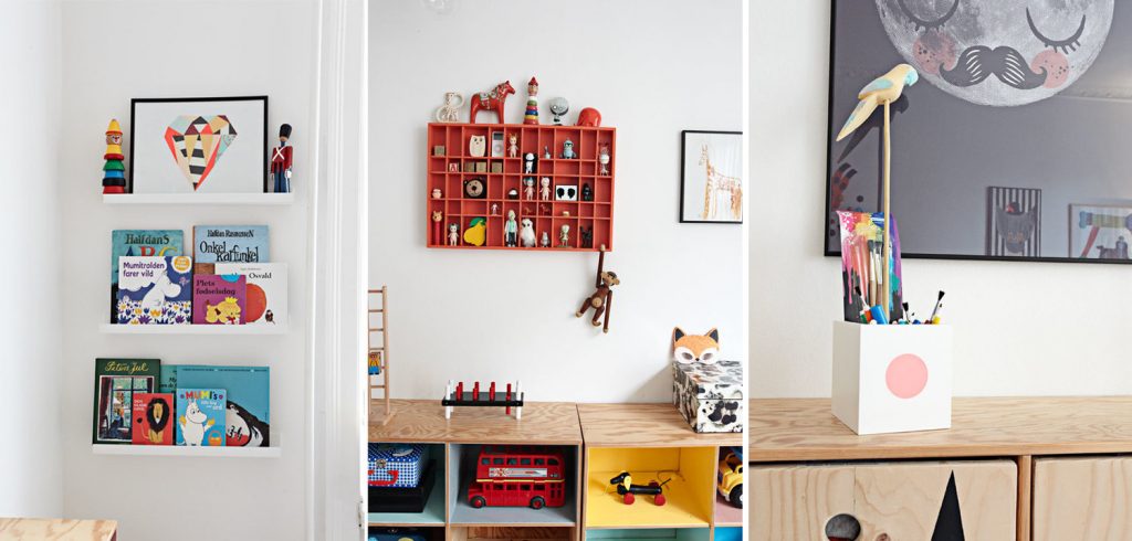 Vrolijke en kleurrijke kinderkamer van Karl Malte