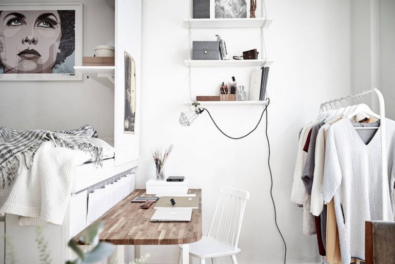 werkplek-klein-studio-appartement-32m2