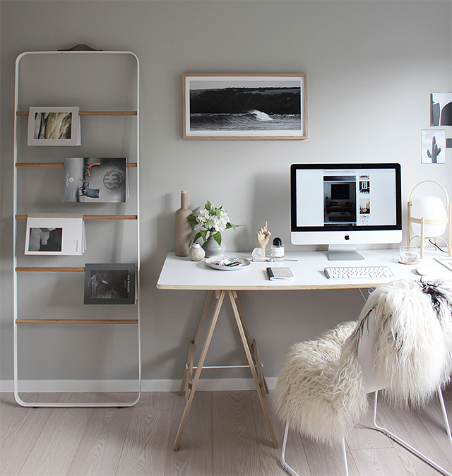 Werkplek van Michelle van The Design Chaser