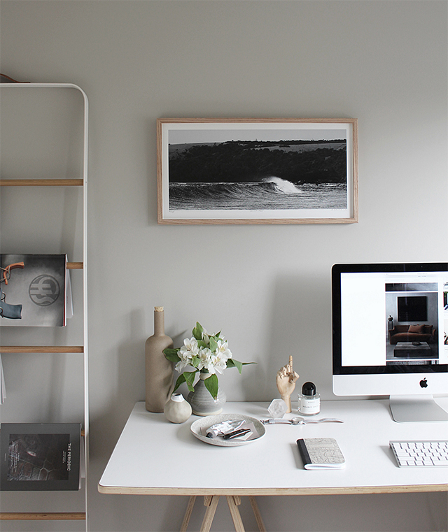 Werkplek van Michelle van The Design Chaser