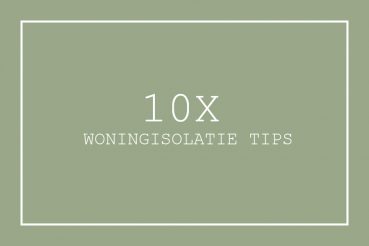 woningisolatie tips