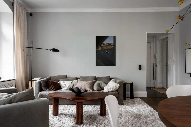 woonkamer canvas photo olieverfschilderij drukken