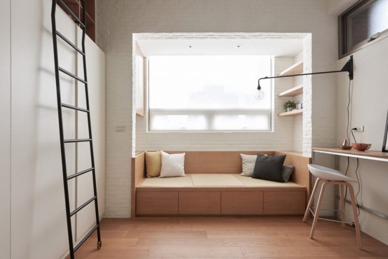 woonkamer ideeen bank op maat in kleine woonkamer