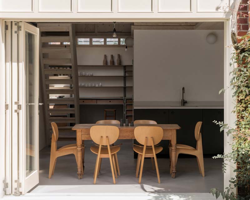 woonkeuken harmonica deuren