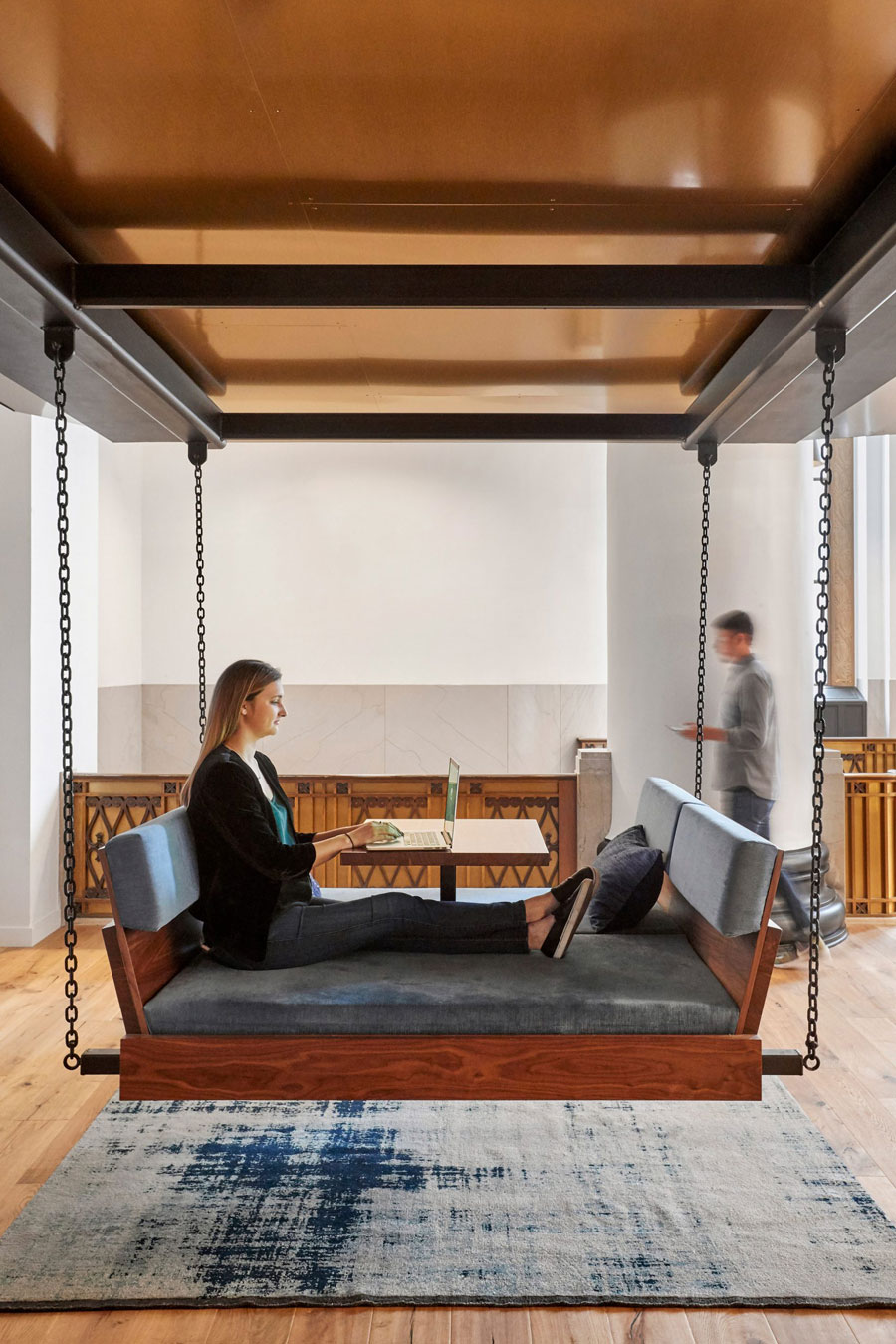 ZGF Architects transformeert het historische Portland-bankgebouw in het kantoor van technologiebedrijf Expensify