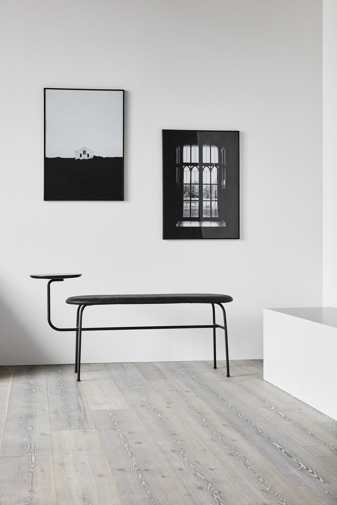 Zwart wit foto's aan de muur