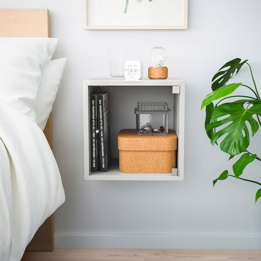 zwevend nachtkastje ikea eket