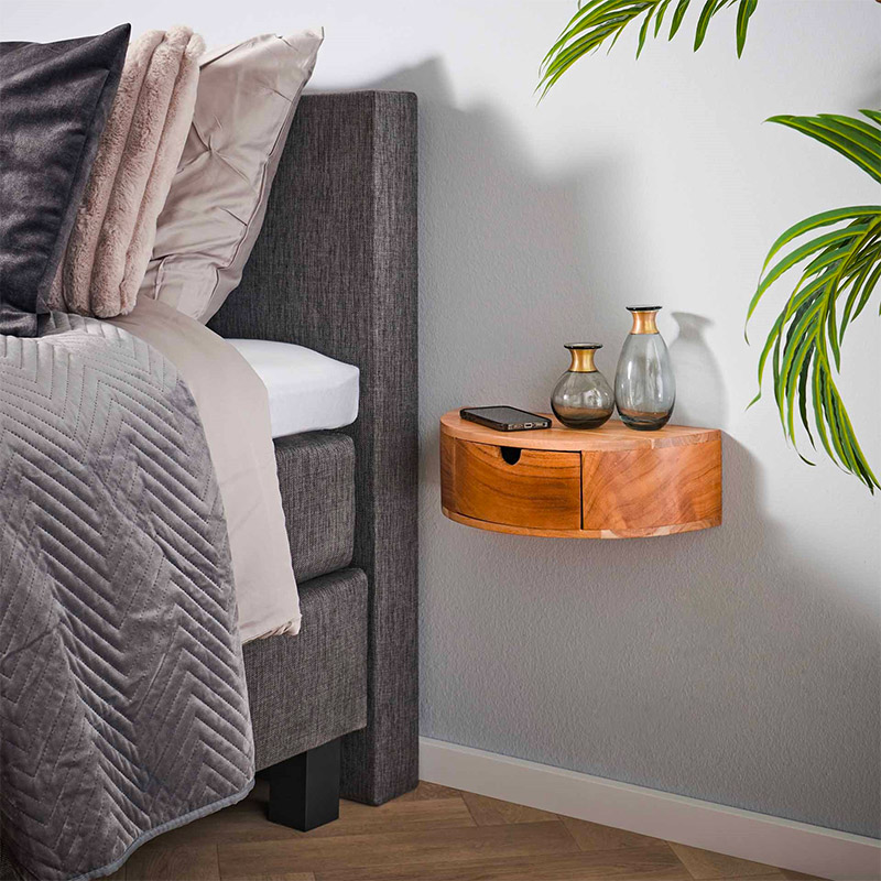 zwevend nachtkastje moos kyra